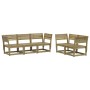 5-teilige Gartensofagarnitur aus imprägniertem Kiefernholz von , Gartensets - Ref: Foro24-3216999, Preis: 452,27 €, Rabatt: %