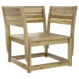 5-teilige Gartensofagarnitur aus imprägniertem Kiefernholz von , Gartensets - Ref: Foro24-3216999, Preis: 452,27 €, Rabatt: %