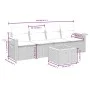 Garden sofa set with 5-piece synthetic rattan beige cushions by , Garden sets - Ref: Foro24-3259021, Price: 320,06 €, Discoun...