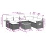 8-piece garden sofa set and gray synthetic rattan cushions by , Garden sets - Ref: Foro24-3259456, Price: 503,13 €, Discount: %