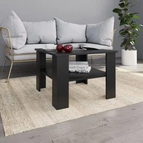 Couchtisch aus schwarzem Sperrholz, 60 x 60 x 42 cm von vidaXL, Couchtisch - Ref: Foro24-800208, Preis: 43,69 €, Rabatt: %