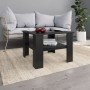 Mesa de centro madera contrachapada negro 60x60x42 cm de vidaXL, Mesas de centro - Ref: Foro24-800208, Precio: 44,32 €, Descu...