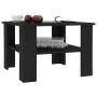 Mesa de centro madera contrachapada negro 60x60x42 cm de vidaXL, Mesas de centro - Ref: Foro24-800208, Precio: 43,69 €, Descu...