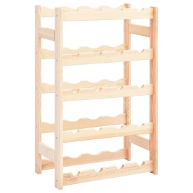 Pine wood wine rack for 20 bottles by vidaXL, Wine racks - Ref: Foro24-286193, Price: 27,18 €, Discount: %