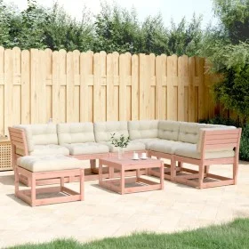 Garden furniture set 7 pieces with cushions made of Douglas fir wood by , Garden sets - Ref: Foro24-3216938, Price: 726,54 €,...