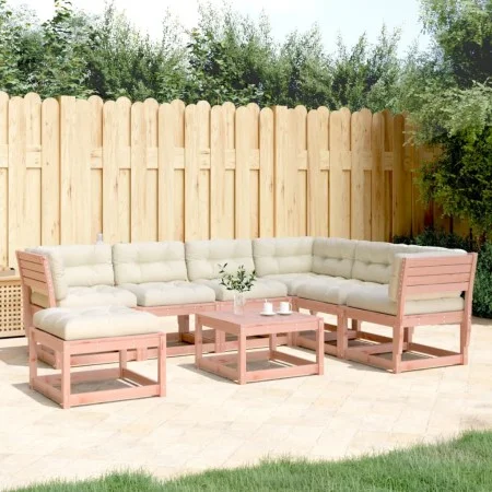 Garden furniture set 7 pieces with cushions made of Douglas fir wood by , Garden sets - Ref: Foro24-3216938, Price: 726,54 €,...