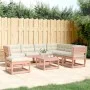 Garden furniture set 7 pieces with cushions made of Douglas fir wood by , Garden sets - Ref: Foro24-3216938, Price: 726,54 €,...