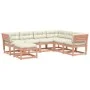 Garden furniture set 7 pieces with cushions made of Douglas fir wood by , Garden sets - Ref: Foro24-3216938, Price: 726,54 €,...