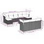 Garden sofa set 11 pieces with beige synthetic rattan cushions by , Garden sets - Ref: Foro24-3223882, Price: 612,90 €, Disco...