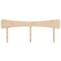 Solid pine wood headboard 200 cm by , Headboards and footboards - Ref: Foro24-844761, Price: 50,41 €, Discount: %