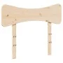 Solid pine wood headboard 100 cm by , Headboards and footboards - Ref: Foro24-844789, Price: 28,91 €, Discount: %