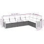 Set of 7-piece garden sofas and beige synthetic rattan cushions by , Garden sets - Ref: Foro24-3260112, Price: 517,18 €, Disc...