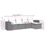Set Gartensofas mit Kissen 5 Stück synthetisches Rattan beige von , Gartensets - Ref: Foro24-3254825, Preis: 398,26 €, Rabatt: %