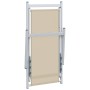 Klappbare Strandkörbe 2 Einheiten Aluminium und Textilene Creme von , Gartenstühle - Ref: Foro24-360169, Preis: 99,47 €, Raba...