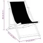 Sillas de playa plegables 2 unidades aluminio y textilene crema de , Sillas de jardín - Ref: Foro24-360169, Precio: 103,90 €,...