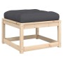 Set mit 3 Gartensofas mit Kissen aus massivem Kiefernholz von , Gartensets - Ref: Foro24-3216990, Preis: 290,68 €, Rabatt: %