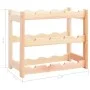 Pine wood wine rack for 12 bottles by vidaXL, Wine racks - Ref: Foro24-286191, Price: 20,47 €, Discount: %