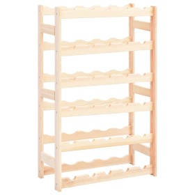 Pine wood wine rack for 30 bottles by vidaXL, Wine racks - Ref: Foro24-286194, Price: 33,41 €, Discount: %