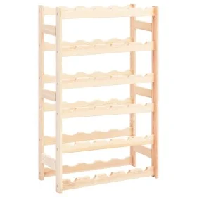 Pine wood wine rack for 30 bottles by vidaXL, Wine racks - Ref: Foro24-286194, Price: 34,19 €, Discount: %