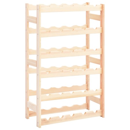 Pine wood wine rack for 30 bottles by vidaXL, Wine racks - Ref: Foro24-286194, Price: 33,41 €, Discount: %