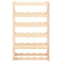 Pine wood wine rack for 30 bottles by vidaXL, Wine racks - Ref: Foro24-286194, Price: 33,41 €, Discount: %