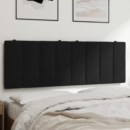 Gepolstertes Kopfteil aus schwarzem Samt, 120 cm von , Kopf- und Fußteile - Ref: Foro24-374663, Preis: 47,08 €, Rabatt: %