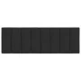 Cabecero de cama acolchado terciopelo negro 120 cm de , Cabeceros y pies de cama - Ref: Foro24-374663, Precio: 46,16 €, Descu...