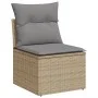 Set Gartensofas mit Kissen 5 Stück synthetisches Rattan beige von , Gartensets - Ref: Foro24-3222548, Preis: 349,05 €, Rabatt: %
