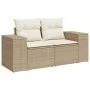 Garden sofa set with 6-piece synthetic rattan beige cushions by , Garden sets - Ref: Foro24-3222557, Price: 450,70 €, Discoun...