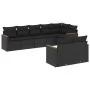 8-piece garden sofa set with black synthetic rattan cushions by , Garden sets - Ref: Foro24-3258548, Price: 564,10 €, Discoun...