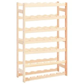 Pine wood wine rack for 42 bottles by vidaXL, Wine racks - Ref: Foro24-286195, Price: 41,68 €, Discount: %