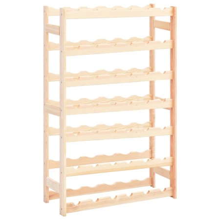 Pine wood wine rack for 42 bottles by vidaXL, Wine racks - Ref: Foro24-286195, Price: 40,54 €, Discount: %