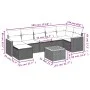 8-piece garden sofa set with black synthetic rattan cushions by , Garden sets - Ref: Foro24-3258597, Price: 486,61 €, Discoun...