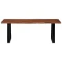 Couchtisch aus massivem Akazienholz honigbraun 110x55x40 cm von , Couchtisch - Ref: Foro24-374950, Preis: 130,95 €, Rabatt: %