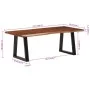 Couchtisch aus massivem Akazienholz honigbraun 110x55x40 cm von , Couchtisch - Ref: Foro24-374950, Preis: 130,95 €, Rabatt: %
