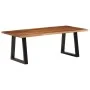 Couchtisch aus massivem Akazienholz honigbraun 110x55x40 cm von , Couchtisch - Ref: Foro24-374950, Preis: 130,95 €, Rabatt: %