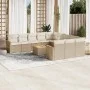 Set mit 12 Gartensofas und Kissen Kunstrattanbraun von , Gartensets - Ref: Foro24-3258838, Preis: 839,76 €, Rabatt: %
