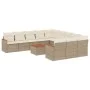 Set mit 12 Gartensofas und Kissen Kunstrattanbraun von , Gartensets - Ref: Foro24-3258838, Preis: 839,76 €, Rabatt: %