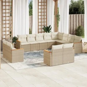 Set mit 12 Gartensofas und Kissen Kunstrattanbraun von , Gartensets - Ref: Foro24-3258915, Preis: 925,92 €, Rabatt: %