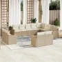 Garden sofa set 12 pieces and brown synthetic rattan cushions by , Garden sets - Ref: Foro24-3258915, Price: 925,92 €, Discou...