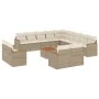 Set mit 14 Gartensofas mit Kissen Kunstrattan beige von , Gartensets - Ref: Foro24-3258936, Preis: 1,00 €, Rabatt: %