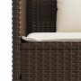 Gartenbank mit Kissen Kunstrattan braun von , Gartenbänke - Ref: Foro24-365762, Preis: 188,54 €, Rabatt: %