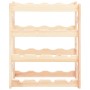 Pine wood wine rack for 16 bottles by vidaXL, Wine racks - Ref: Foro24-286192, Price: 20,40 €, Discount: %