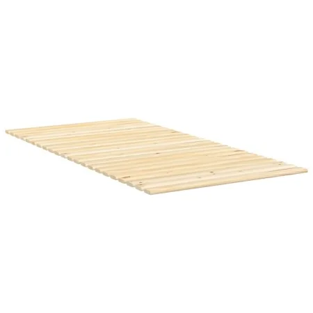 Solid pine wood bed base slats 100x200 cm by , Beds and slatted bases - Ref: Foro24-377310, Price: 61,19 €, Discount: %