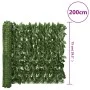 Dunkelgrüner Balkonschirm aus Blättern, 200 x 75 cm von , Sonnenschirme - Ref: Foro24-3216420, Preis: 23,14 €, Rabatt: %