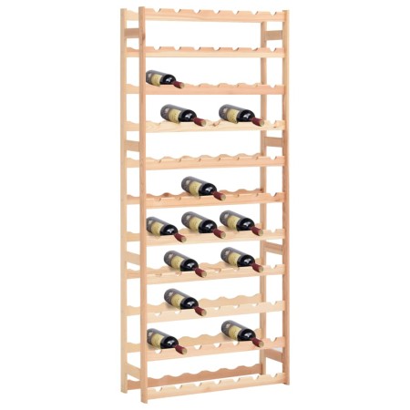 Weinregal für 77 Flaschen aus Zirbenholz von vidaXL, Weinregale - Ref: Foro24-286197, Preis: 67,00 €, Rabatt: %