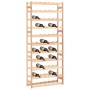 Pine wood wine rack for 77 bottles by vidaXL, Wine racks - Ref: Foro24-286197, Price: 61,41 €, Discount: %