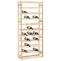 Pine wood wine rack for 77 bottles by vidaXL, Wine racks - Ref: Foro24-286197, Price: 68,15 €, Discount: %