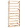 Pine wood wine rack for 77 bottles by vidaXL, Wine racks - Ref: Foro24-286197, Price: 61,41 €, Discount: %