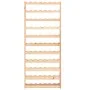 Pine wood wine rack for 77 bottles by vidaXL, Wine racks - Ref: Foro24-286197, Price: 68,15 €, Discount: %